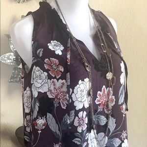 Loft Floral Shift Dress